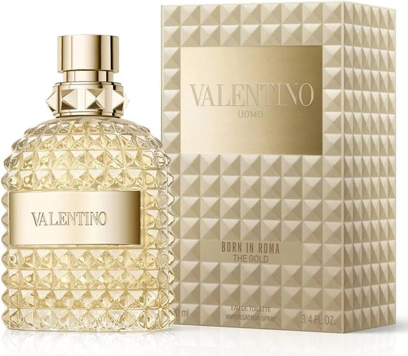 Valentino Uomo Born In Roma The Gold Eau De Toilette 3.4oz / 100ml